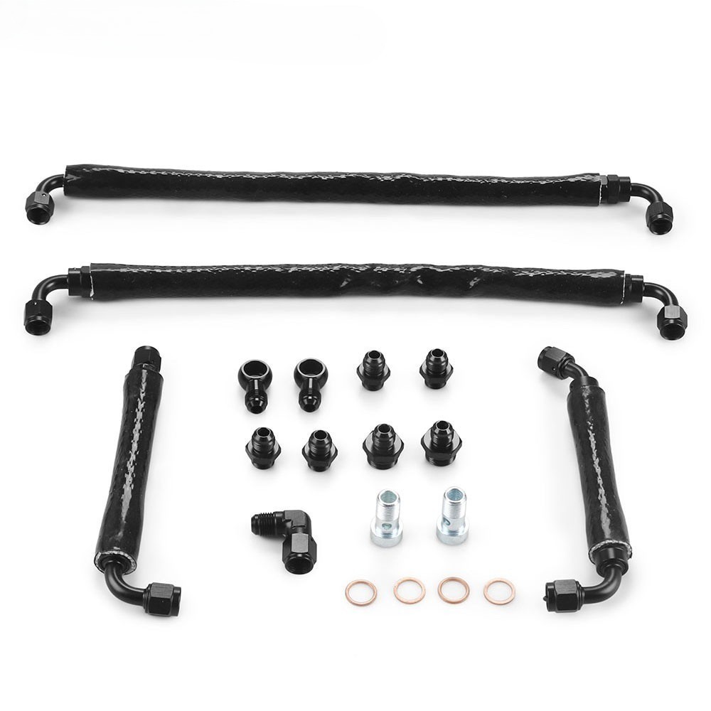 Turbocharger Coolant Line Upgrade Kit For Ford F-150 3.5L 2011-16 Transit 13-24