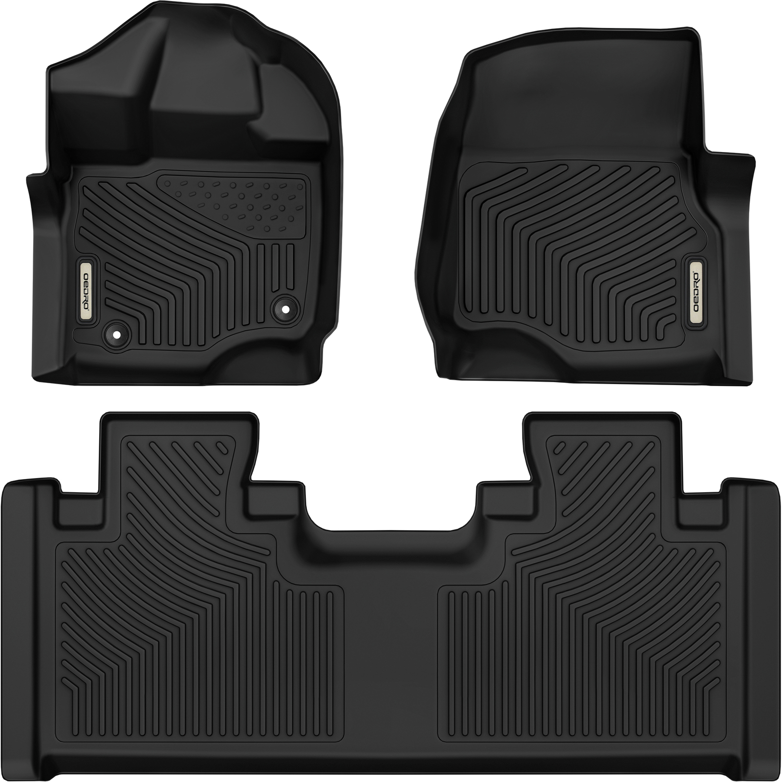 OEDRO TPE Floor Mats Liners for 2015-2026 Ford F-150 Super Cab Extended Cab