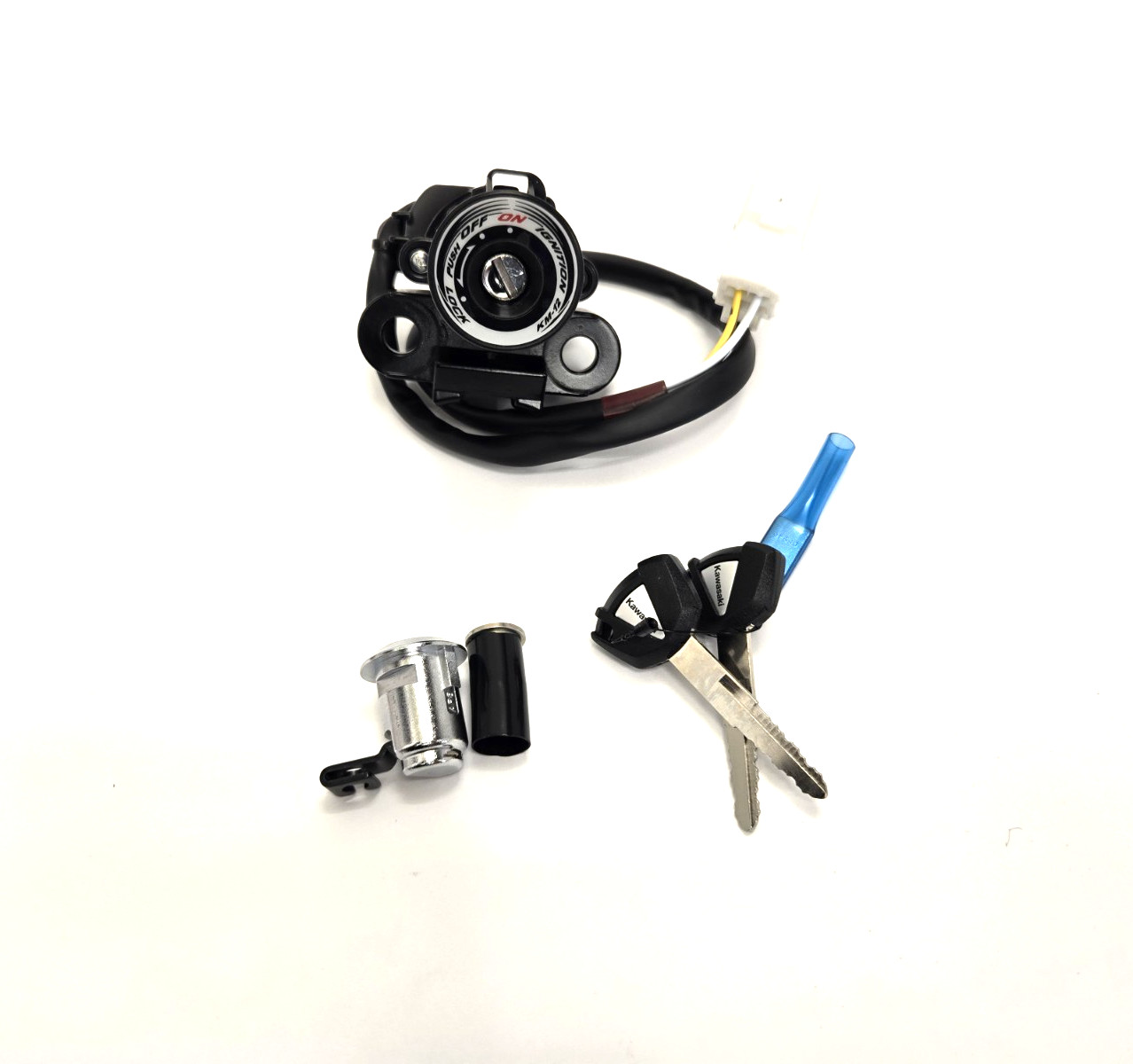 2013-2018 Kawasaki Ninja ZX6R OEM Lock Ignition Set 2013-2018 Kawasaki Ninja ZX6R OEM Lock Ignition Set