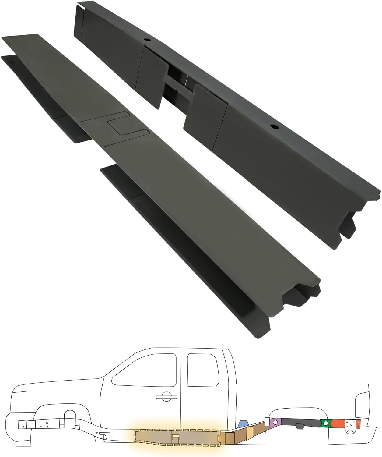 Centre/Mid/Mid rear frame for 2007-2014 Silverado &Sierra 1500 Reg/Ext /Crew Cab Centre/Mid/Mid rear frame for 2007-2014 Silverado &Sierra 1500 Reg/Ext /Crew Cab