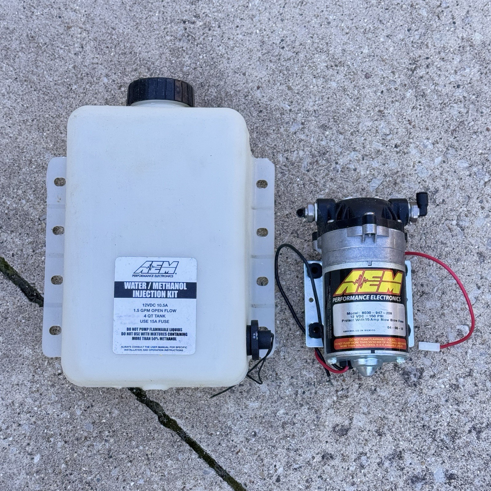 AEM Water Methanol Injection Kit Not Tested/ For Parts