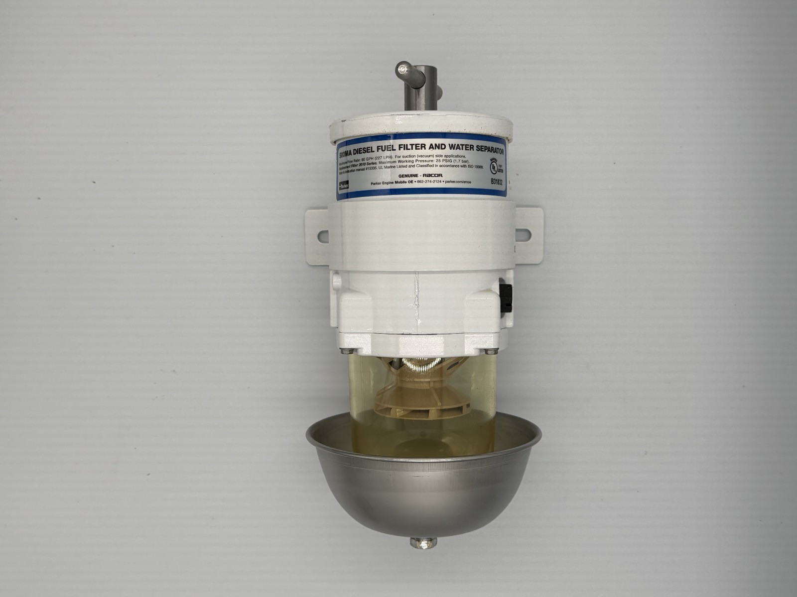 Parker Racor 500MA2 Marine Turbine Fuel Filter Water Separator 2 Micron NEW