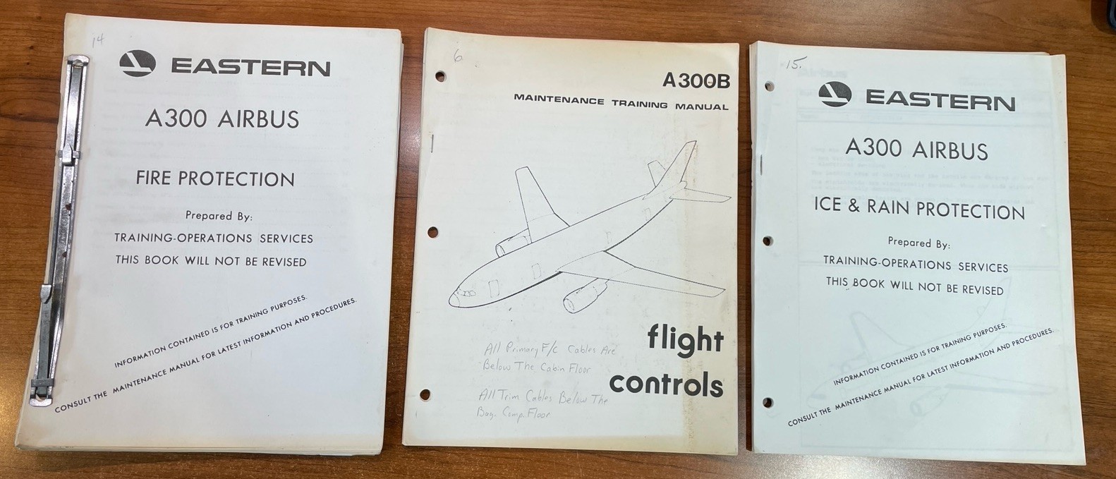 Airbus A300 Maintenance manuals Lot Of 3 From Former Eastern Airlines Mechanic Airbus A300 Maintenance manuals Lot Of 3 From Former Eastern Airlines Mechanic