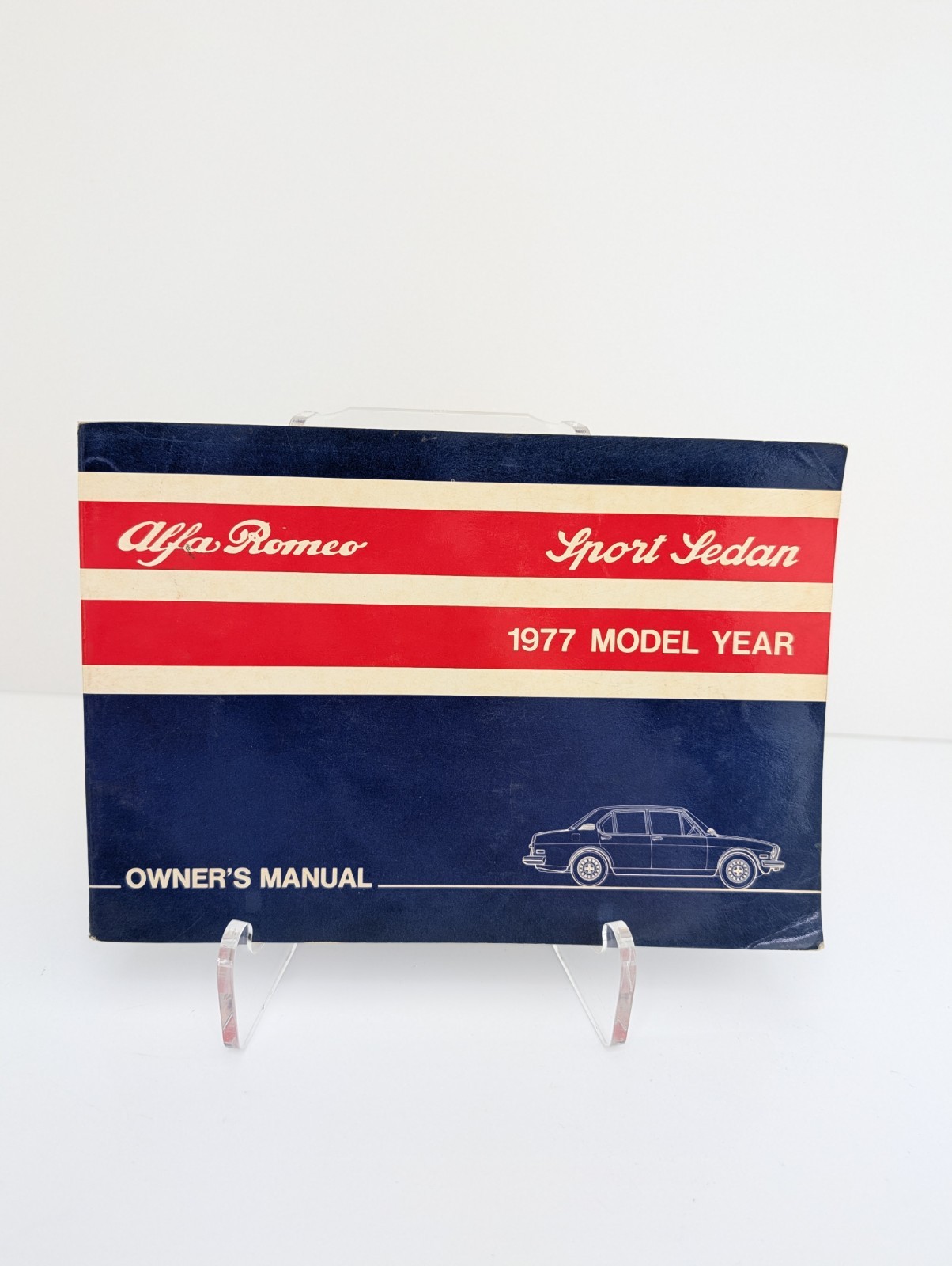 Alfa Romeo Sport Sedan 1977 Model Year Owner\'s Manual