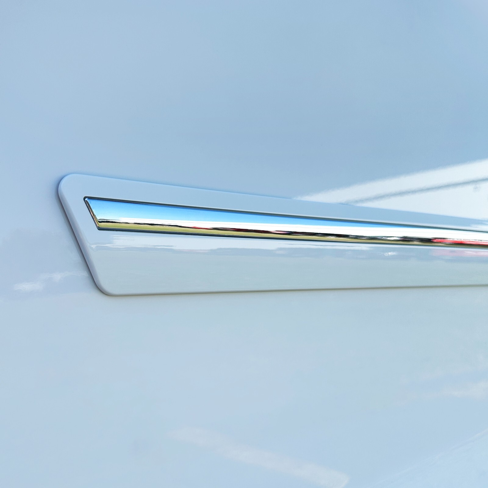 For: Toyota RAV4 2006-2012 Painted Side Moldings w/ Chrome Inserts #CF2-RAV4