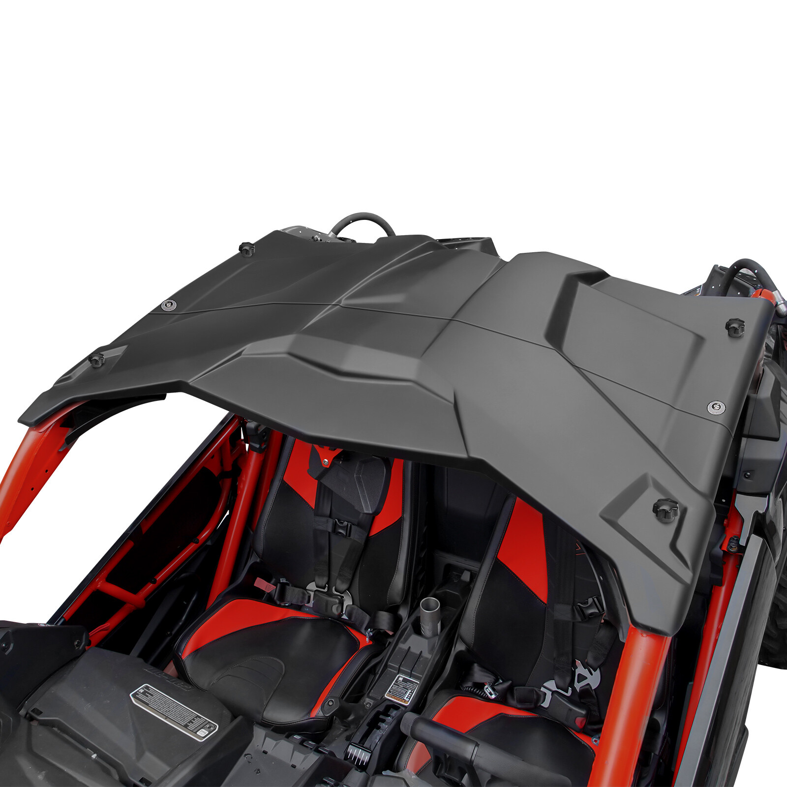 UTV 2-Piece Sport Hard Roof Top Cover For Can Am Maverick X3 RS Turbo 2017-2026
