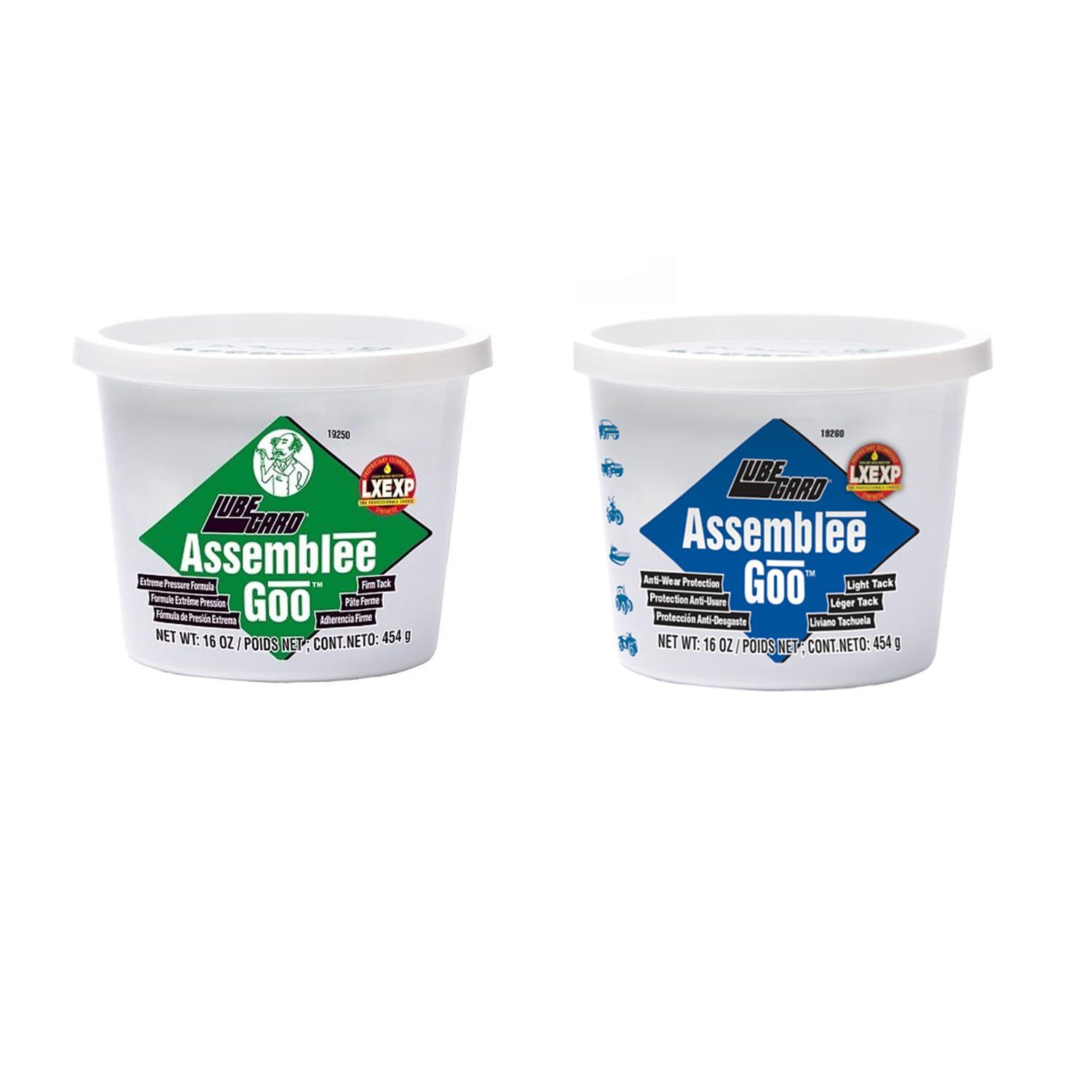 Lubegard Dr. Tranny Assemblee Goo | Green & Blue Combo Pack