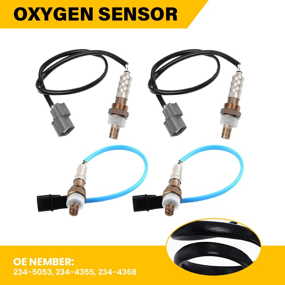 4X Upstream+Downstream 02 Oxygen O2 Sensor for 2007-2010 Honda Odyssey 3.5L V6 A