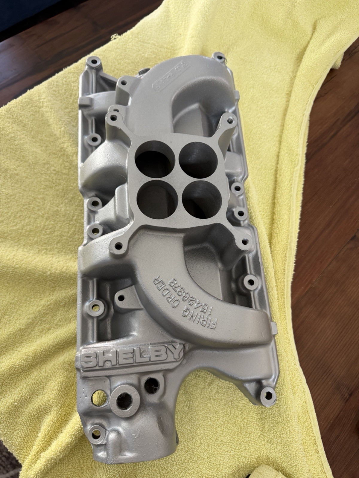Vintage Shelby Aluminum 4V Intake Manifold Ford 9425 High Rise Original Used