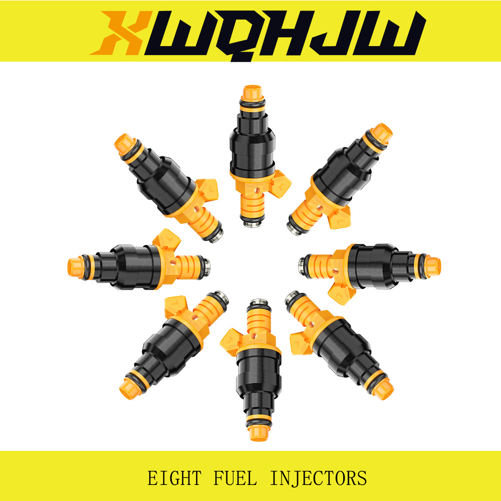 FIT 1993-2003 Ford F150 F250 4.6/5.0/5.4/5.8  8pcs Fuel Injector