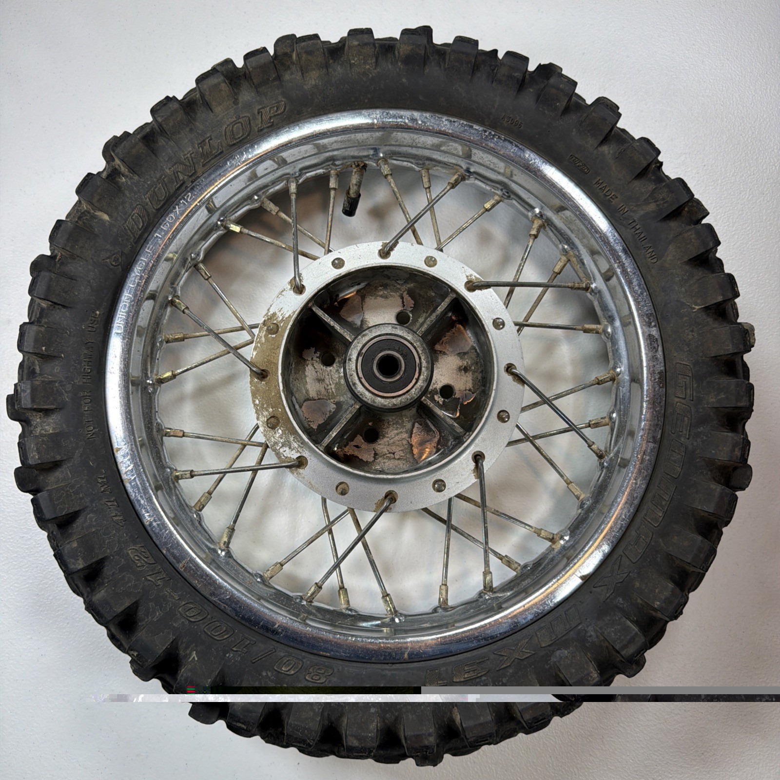 2000-2007 Yamaha TTR90E Rear Wheel Rim Hub 12 x 1.6 94416-12002-00 12 Inch