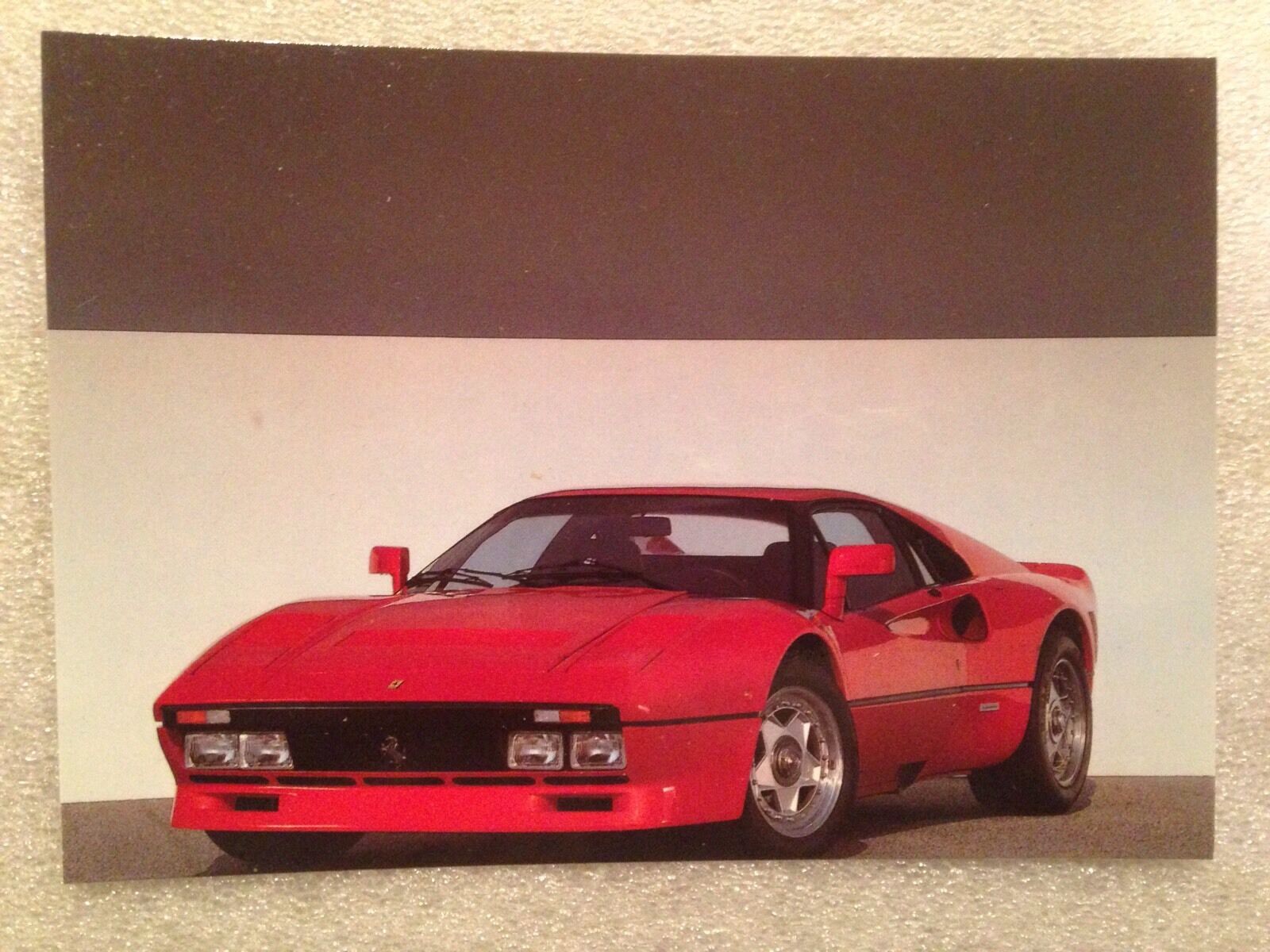 Ferrari 288 GTO Postcard 1st On eBay Car Postcard Own It