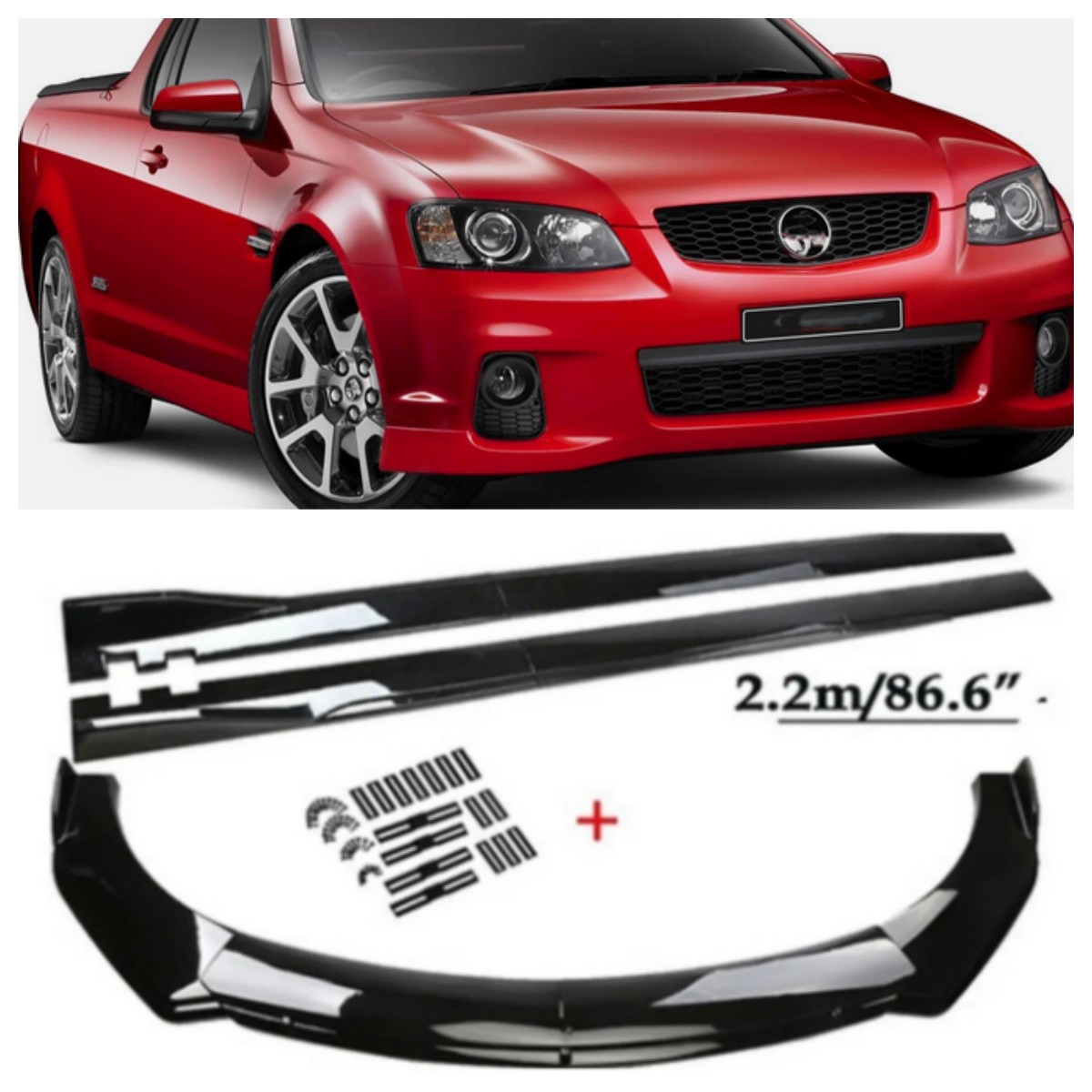 For Holden Commodore VE VF Front Bumper Lip +86.6