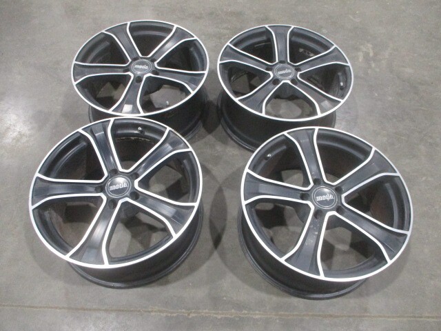 Aftermarket 4 18X8 Moda Wheels Rims w/Center Caps LKQ