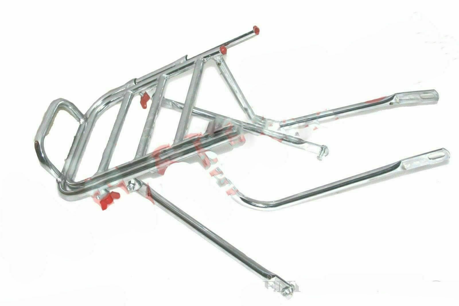 Fits Royal Enfield Adjustable Rear Luggage Carrier Chrome Plated