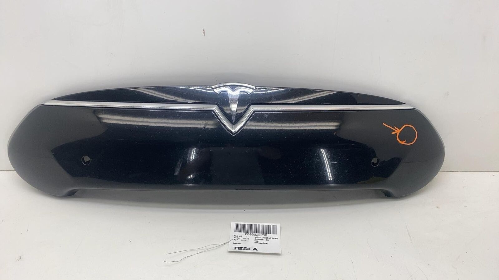 2012-2020 Tesla Model S Front Bumper Center Grill Grille Cover Trim Assembly OEM