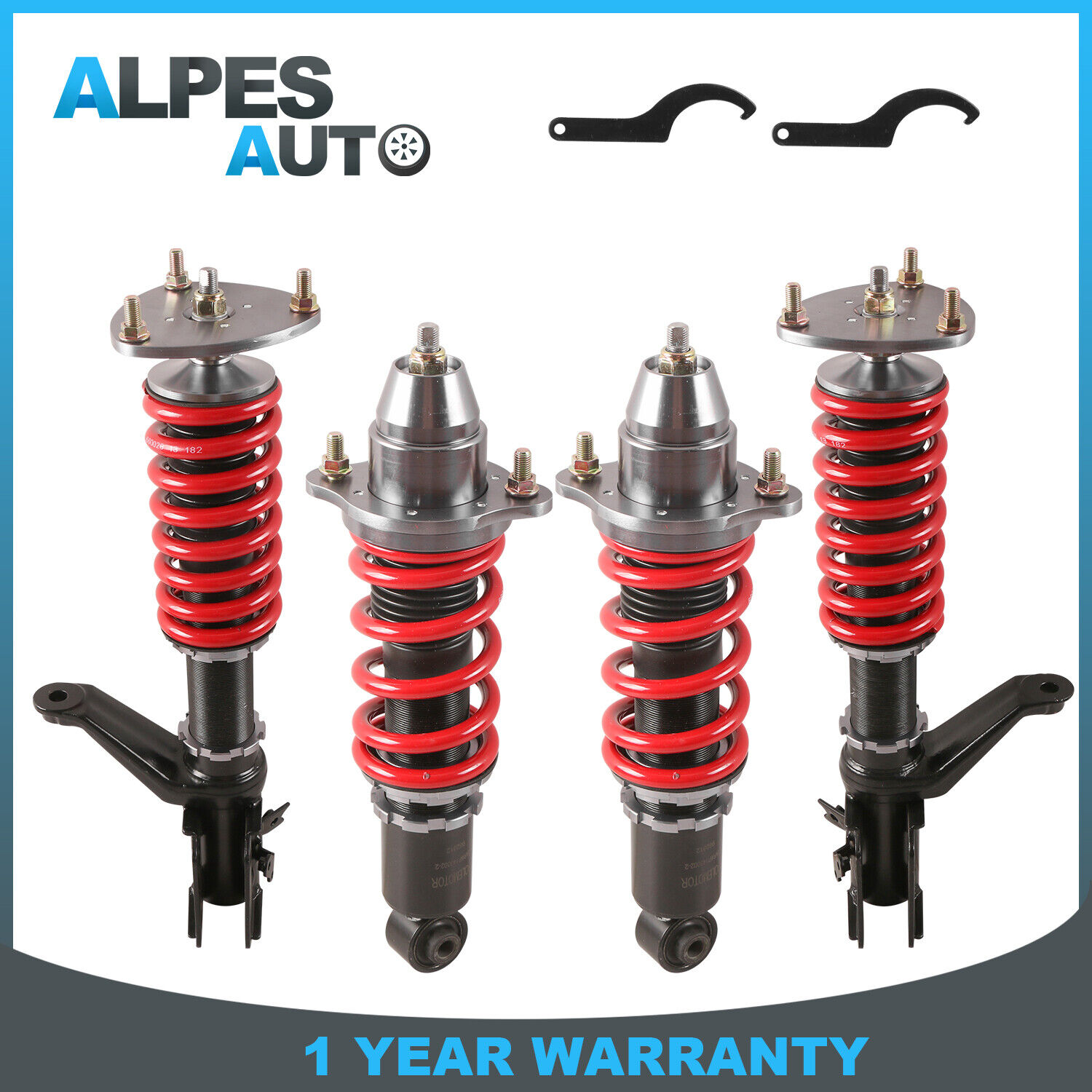 Set(4) Coilover Shocks For 2002-2005 Acura RSX Type-S Base 2002-2003 L Coupe New