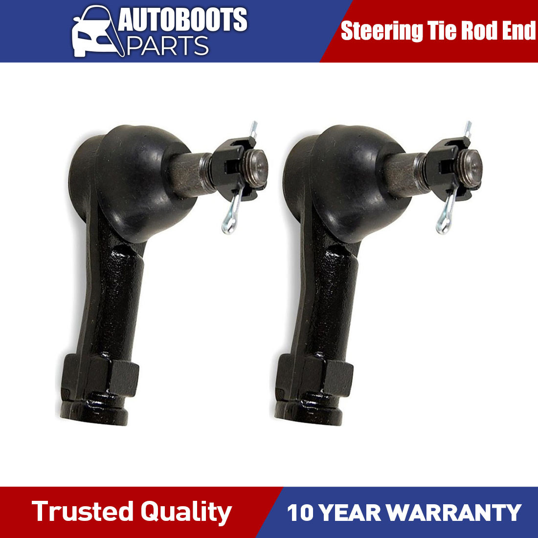 Mevotech Supreme Steering Tie Rod End Front Outer 2PCS For Ford Mustang II