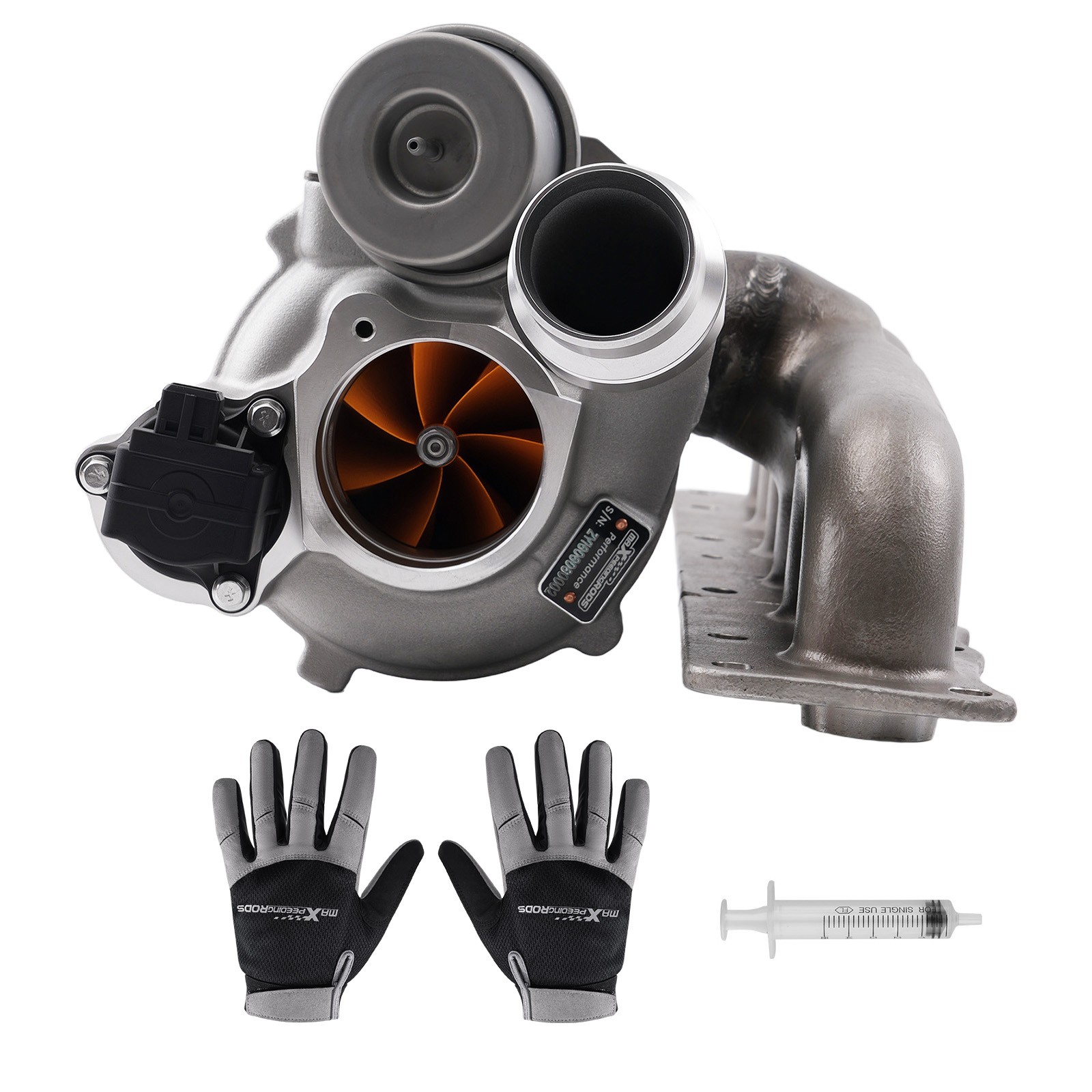 Upgraded Billet 650HP Turbo B03 PWG for BMW X5/X6 3.0L N55B30A 11654575478