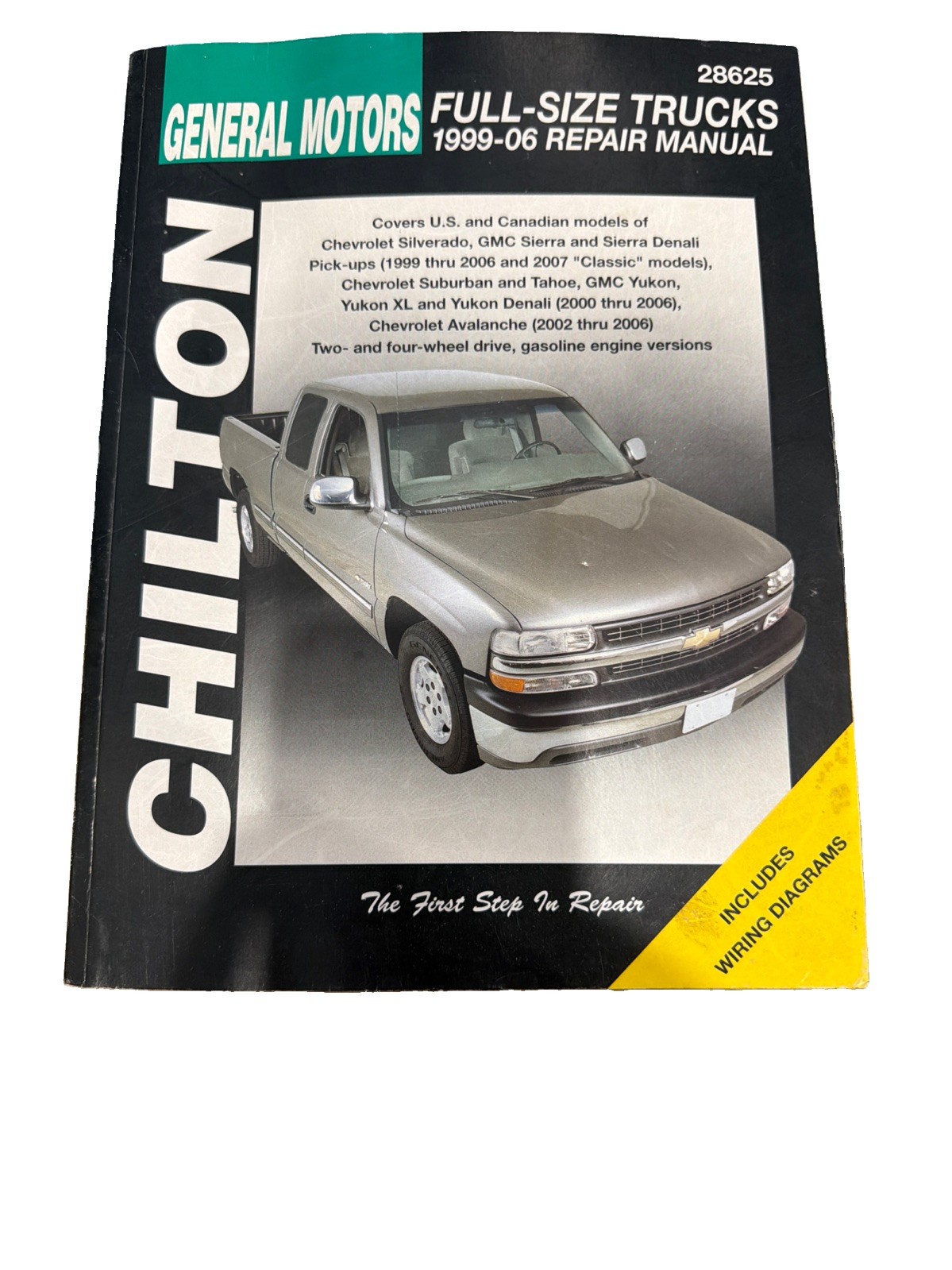 CHILTON 1999-06 GENERAL MOTORS FULL-SIZE TRUCKS REPAIR MANUAL EX. COND CHEVY