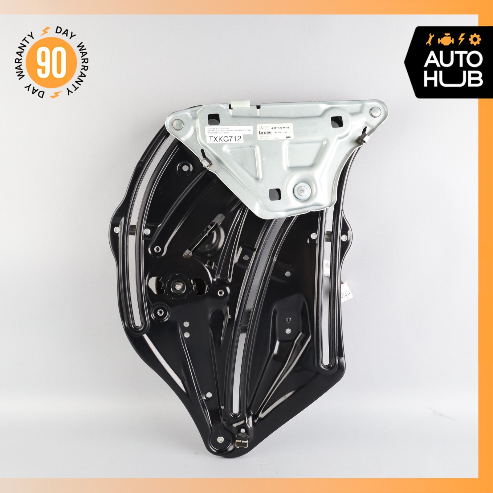 11-17 Mercedes W207 E350 E550 Rear Right Window Regulator w/Motor OEM 49k