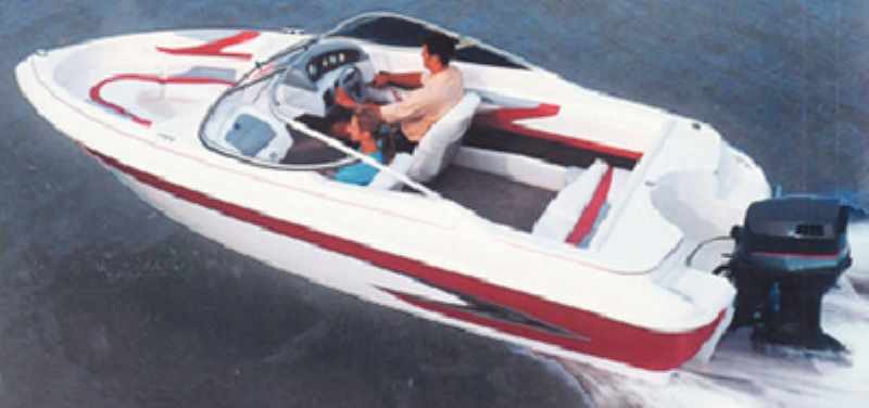7.6oz BOAT COVER RINKER V-170 O/B 1984-1991