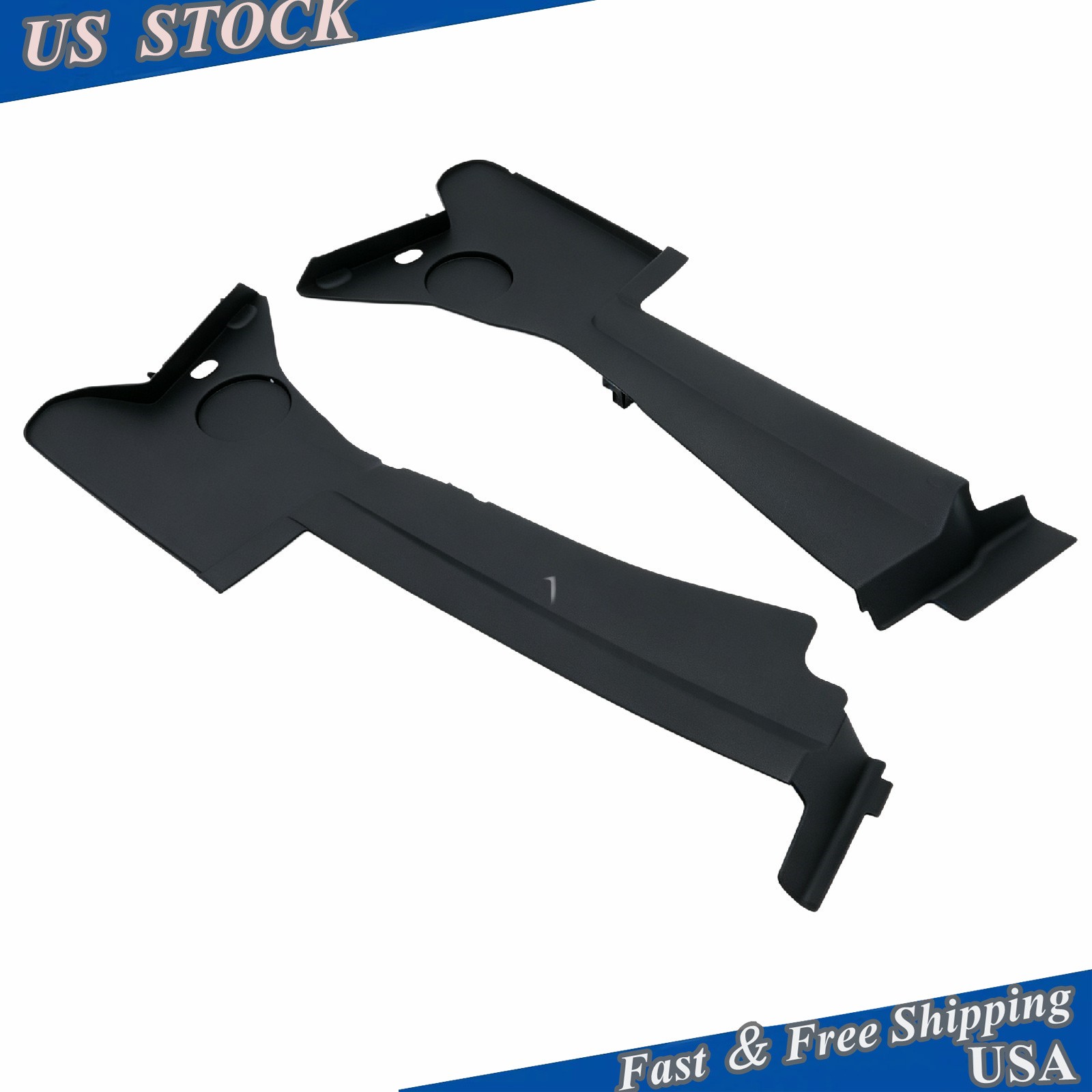 NEW Left+Right Side Radiator Support Cover Fits for 2008-2023 Dodge Challenger