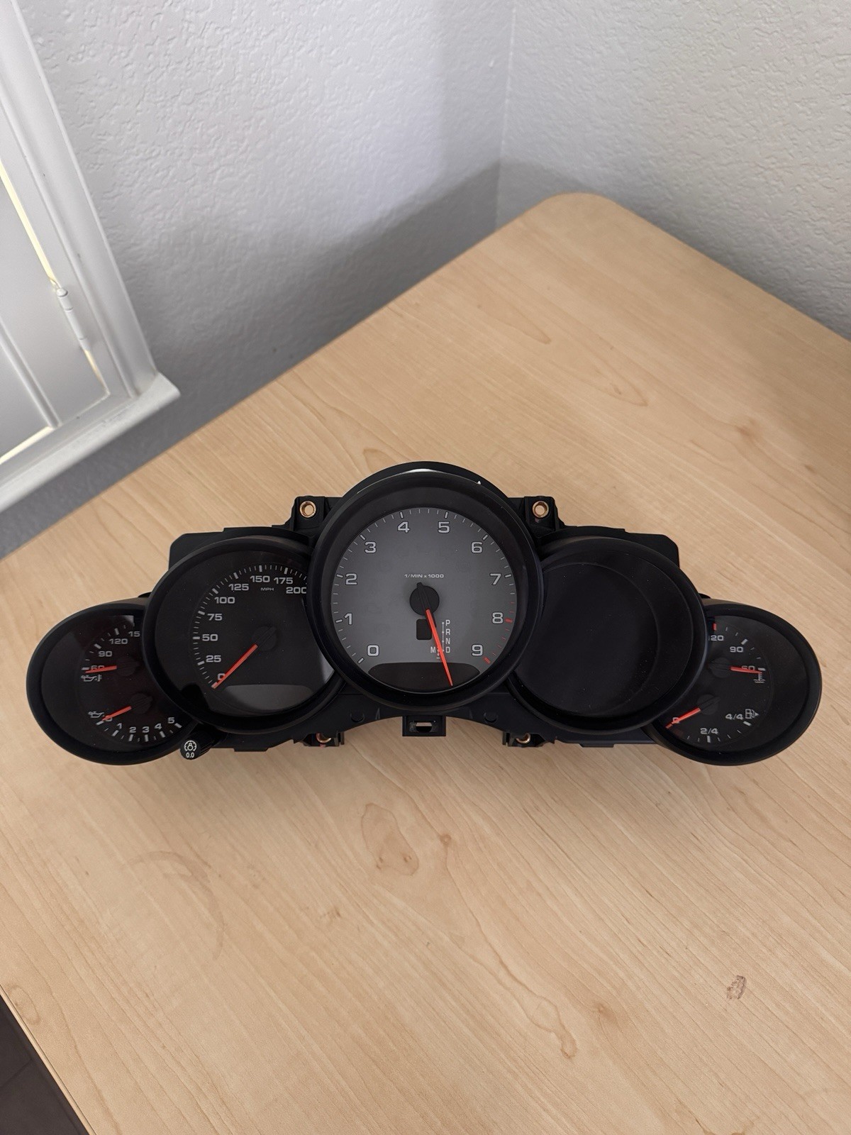 12-16 Porsche 911 991 C4 C4S Speedometer Instrument Gauge Cluster Display PDK