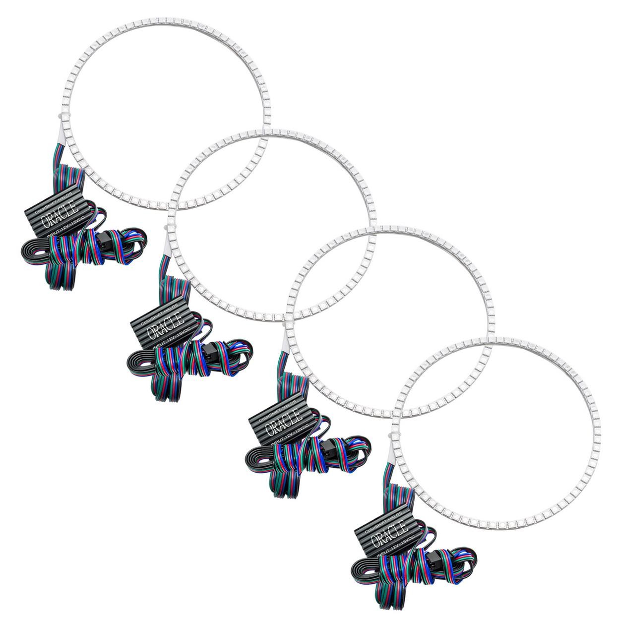 Oracle Headlight Halo Ring Emitter Set - Ultima GTR LED ColorSHIFT(tm) Halo Kit,