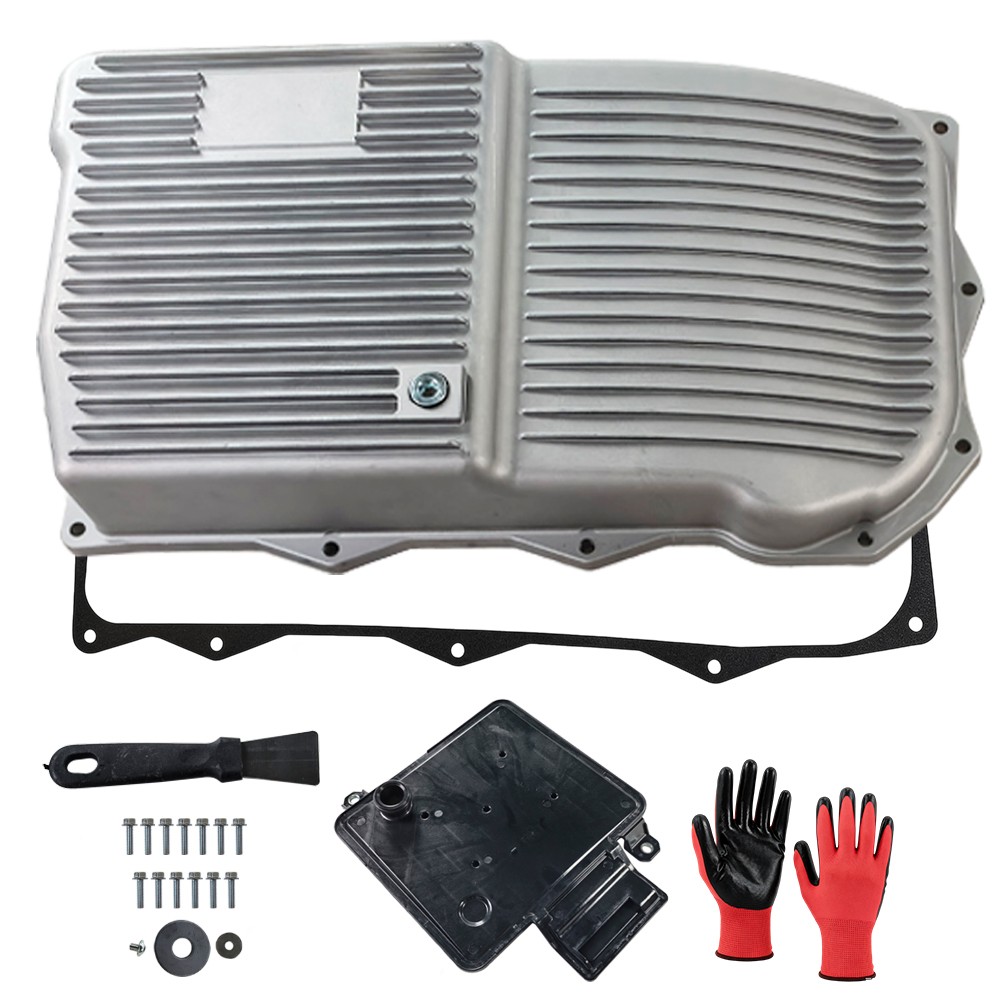 For 2013-2021 RAM 1500 3.0L 3.6L 5.7L Aluminum 13-Bolt Transmission Oil Pan Kit