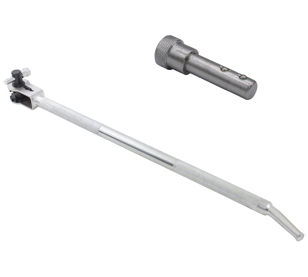 1 Pc Ratcheting Winch Bar Extra Pin, 1 Pc Standard Ratcheting Winch Bar, Chro...