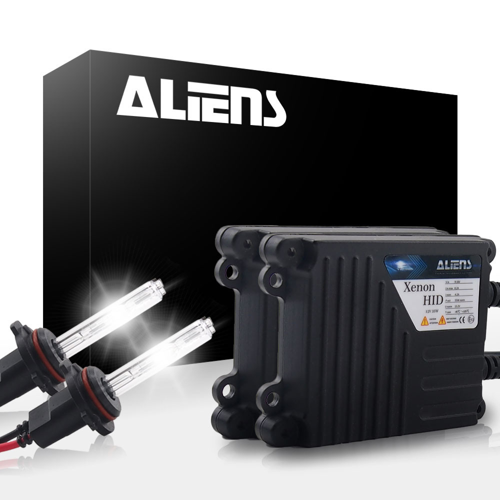 Aliens HID Xenon Headlight Replacement Kit 9005 9006 H1 H3 H4 H13 9005 9006 9007