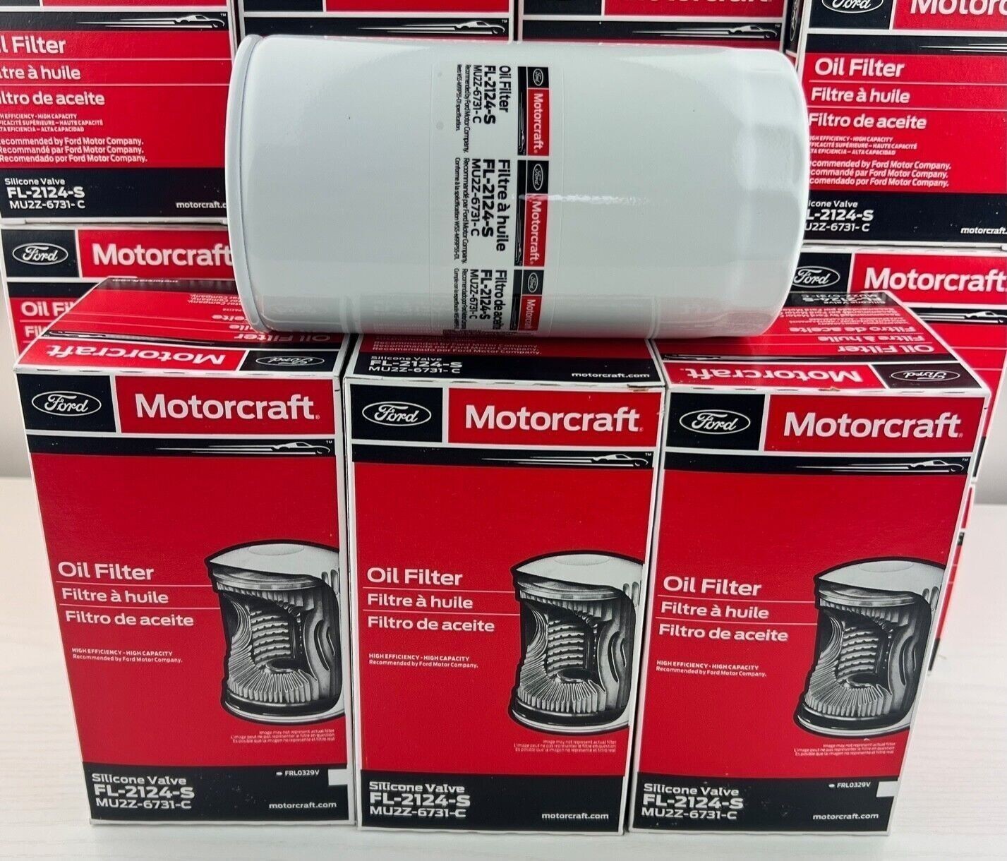 Set of 3 11-19 6.7L Ford Powerstroke Diesel OEM Motorcraft FL-2051S Oil Filters