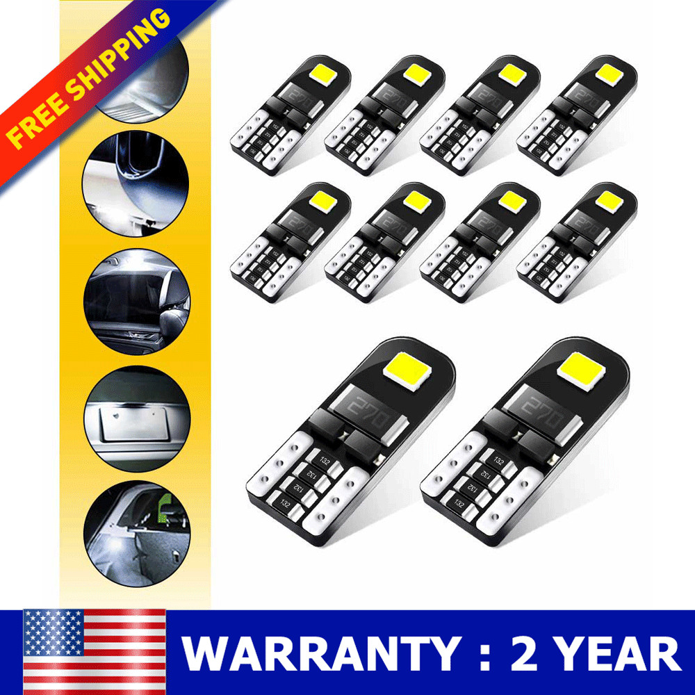 2PCS/4PCS 3157 Switchback LED Turn Signal Lights Anti Hyper Flash WHITE & AMBER
