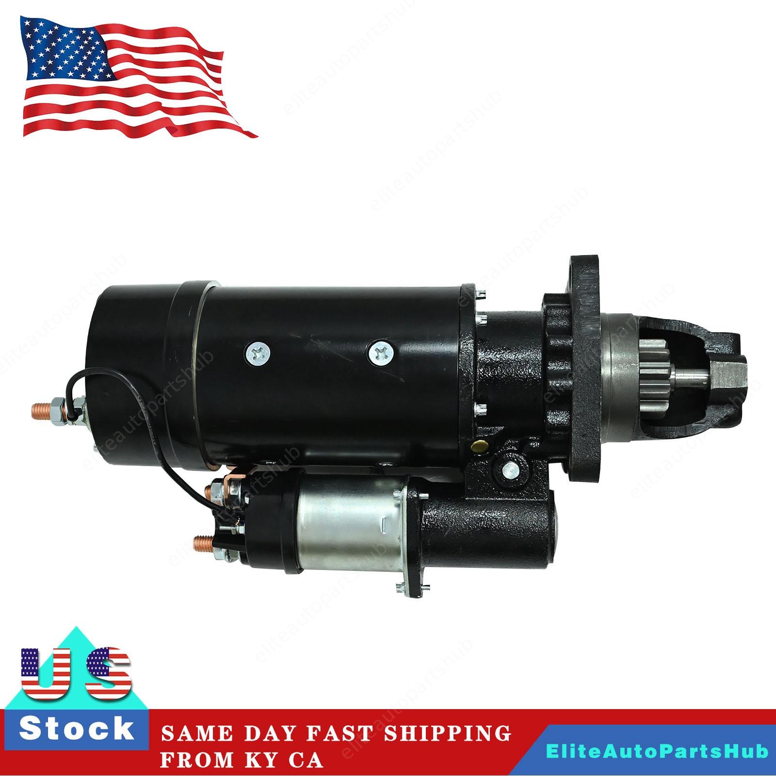 For International Medium/Heavy Truck 1984-1987 1990489 12V CW Starter Motor