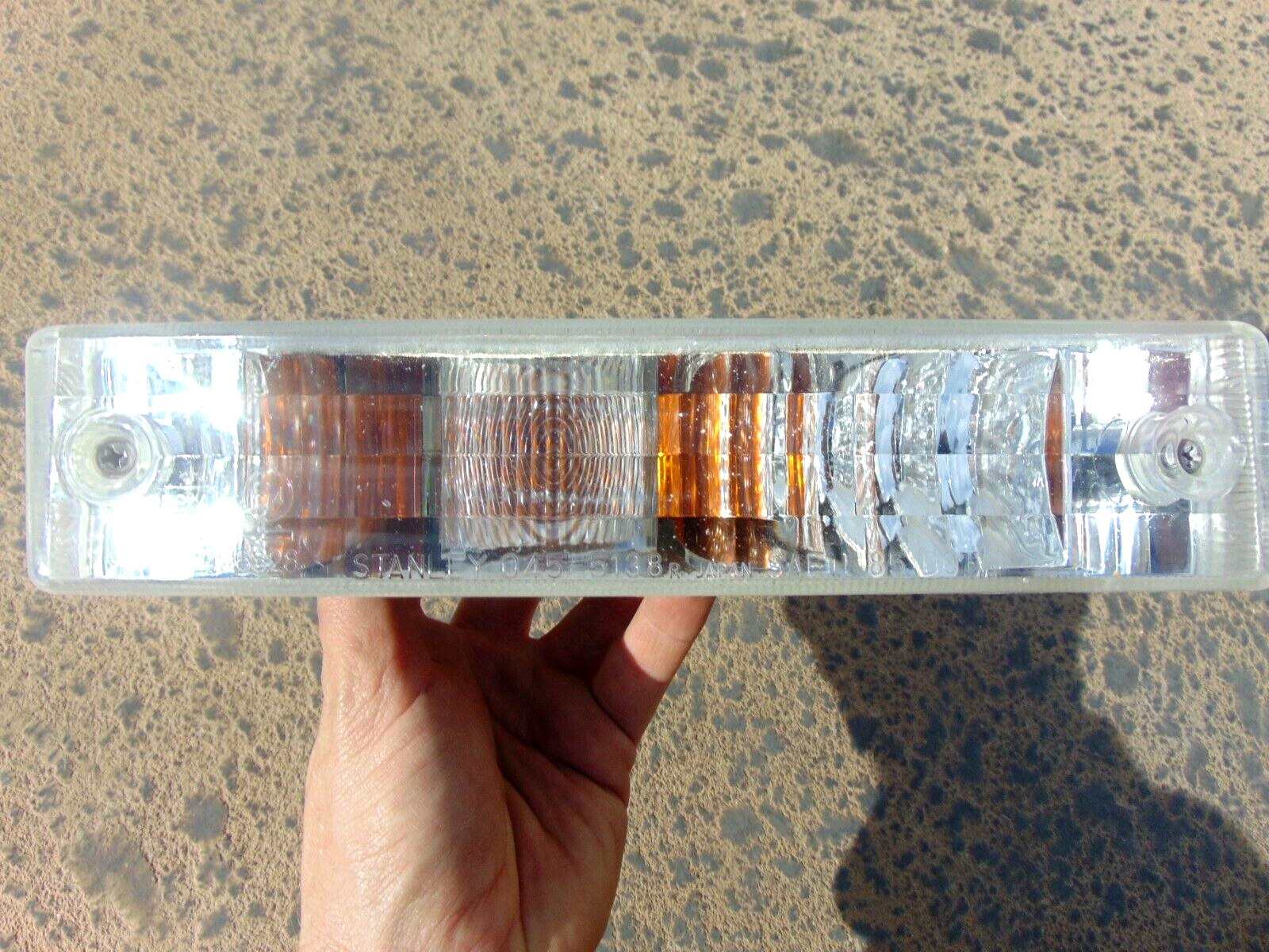 87-90 Acura Legend Coupe Front Right Turn Signal Light RH Passenger Tested OEM 87-90 Acura Legend Coupe Front Right Turn Signal Light RH Passenger Tested OEM