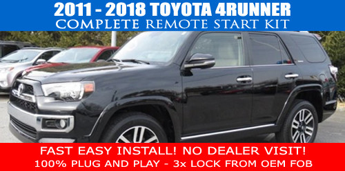 Fits: 2010 - 2019 Toyota 4Runner Push Start REMOTE START PLUG AND PLAY - EASY
