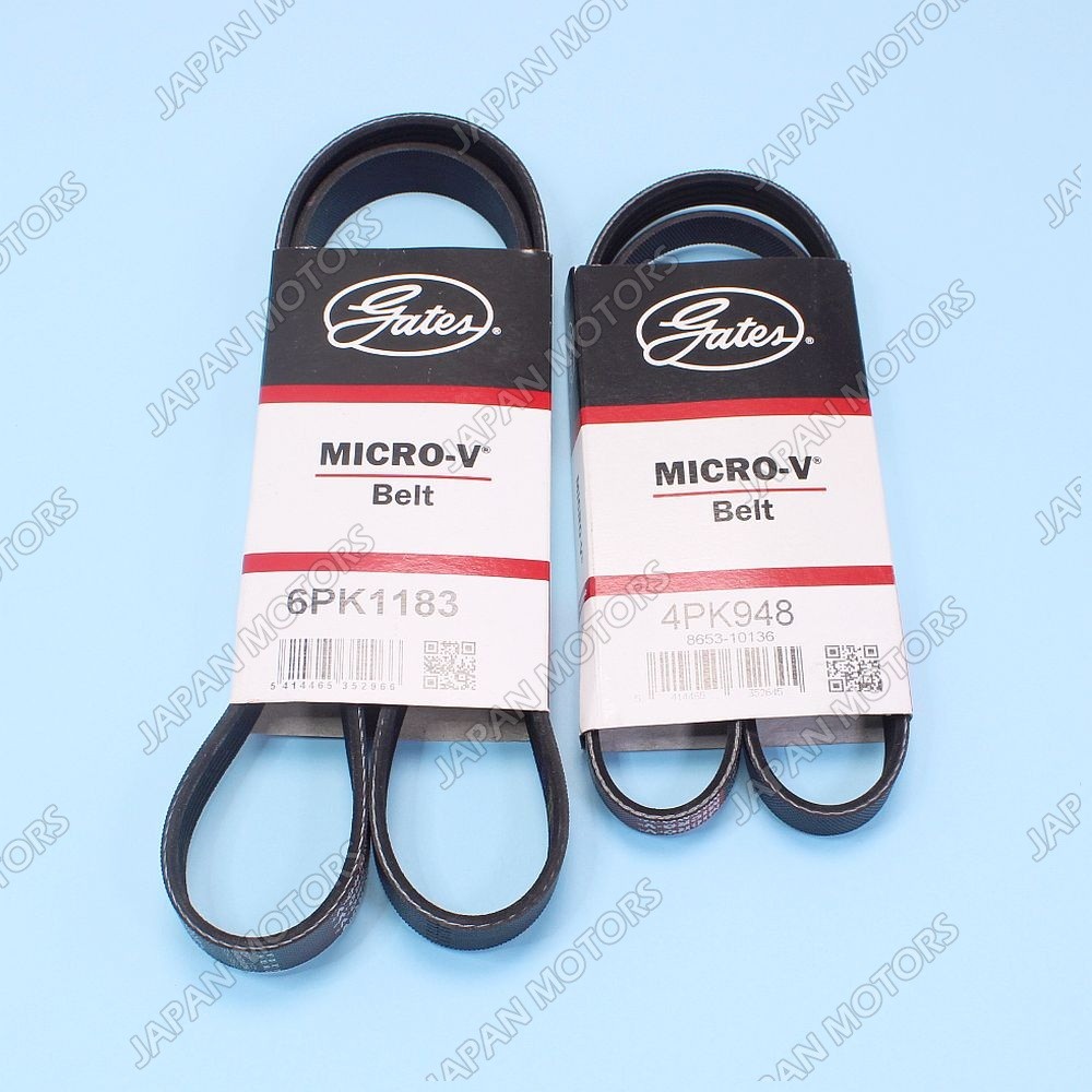 Gates Micro-V Serpentine Drive Belt for Nissan 350Z Infiniti QX4 M35 FX35 FX45