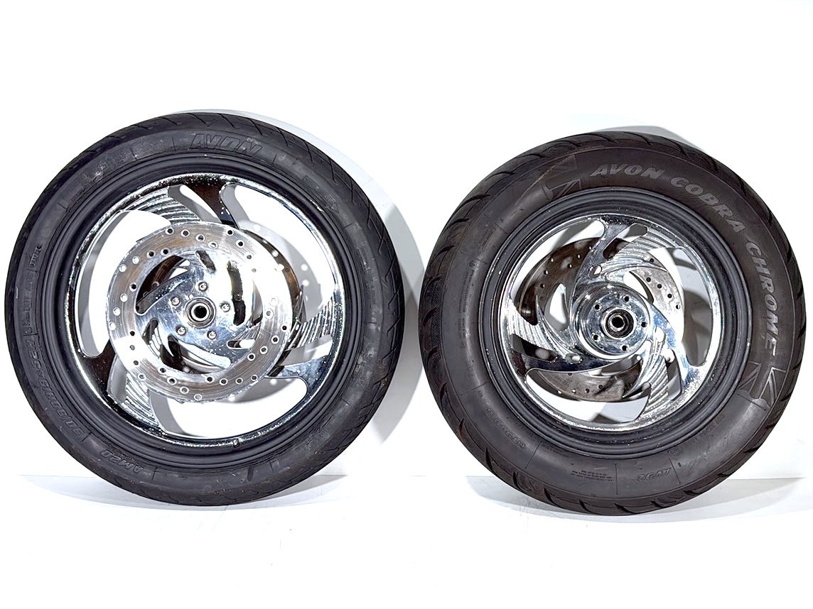1999 Harley Dyna FXDL Low Rider Front Rear Wheels Rim Tire Savage Custom 16\
