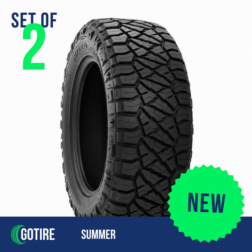2 X New - 35X12.5R20 Nitto Ridge Grappler 125Q
