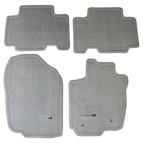 Genuine Toyota 2006-2012 Rav4 Ash Gray Carpet Floor Mats Set PT208-42051-31 Genuine Toyota 2006-2012 Rav4 Ash Gray Carpet Floor Mats Set PT208-42051-31