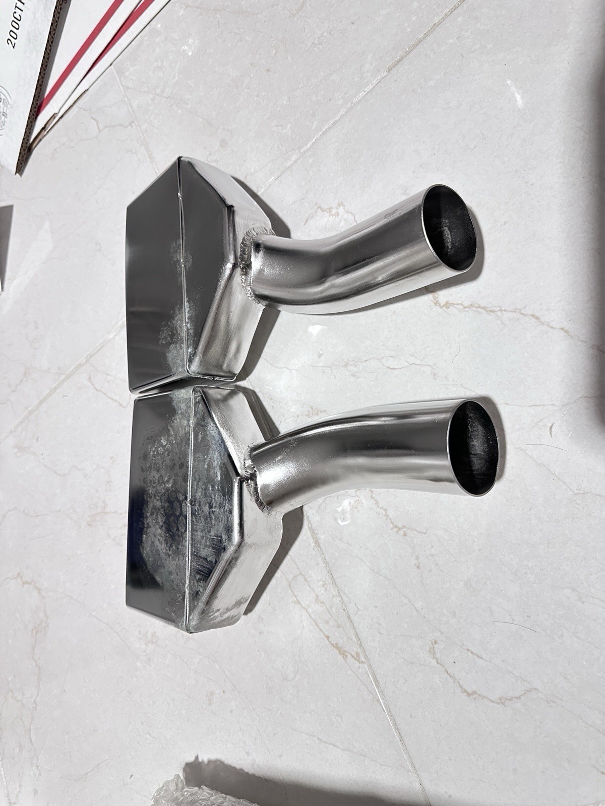 1970-74 Cuda Barracuda Hemi 2”Stainless Exhaust Tips