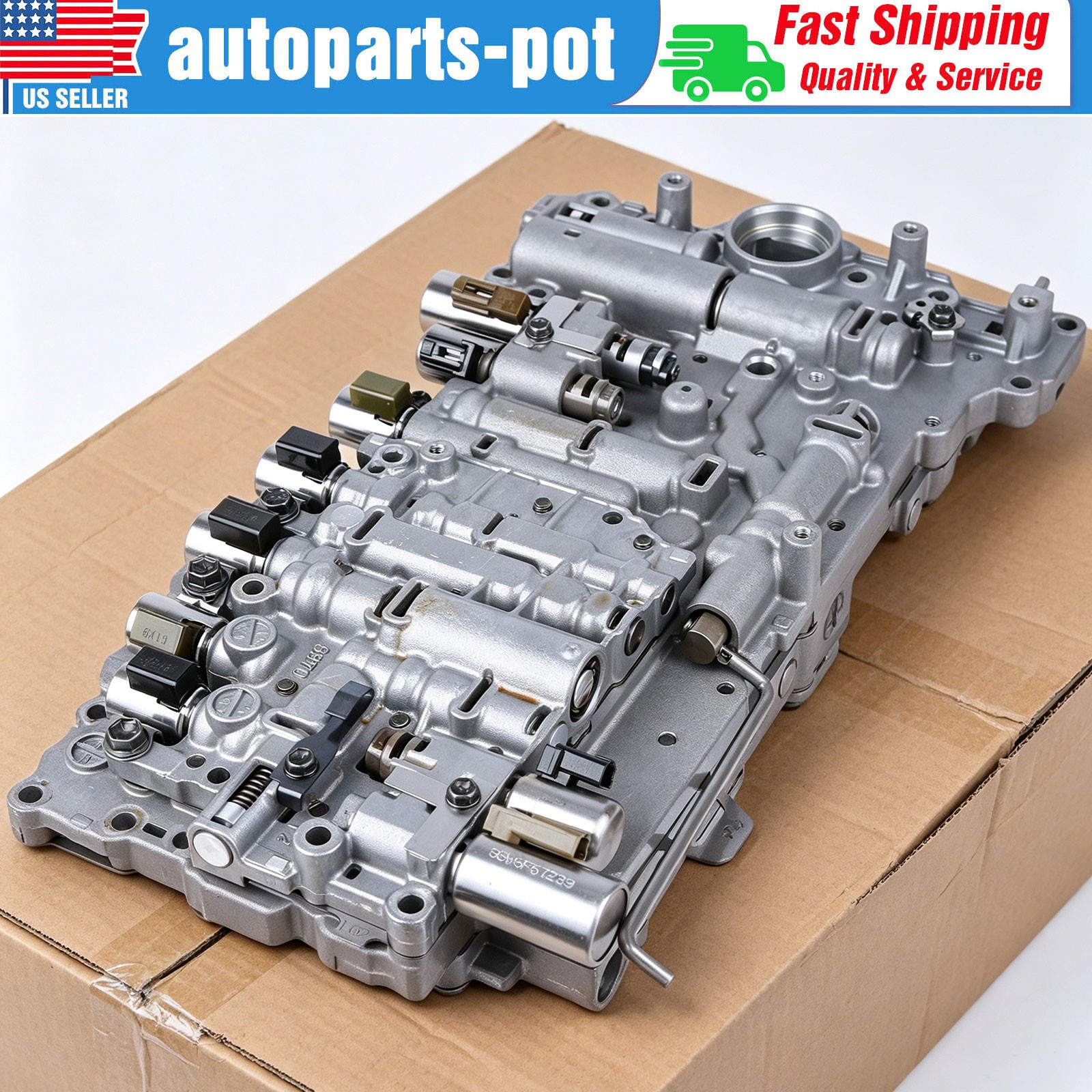 Valve Body With Solenoids For Toyota TUNDRA Cast 2007-UP 6 SP R/4WD 8870 AB60E