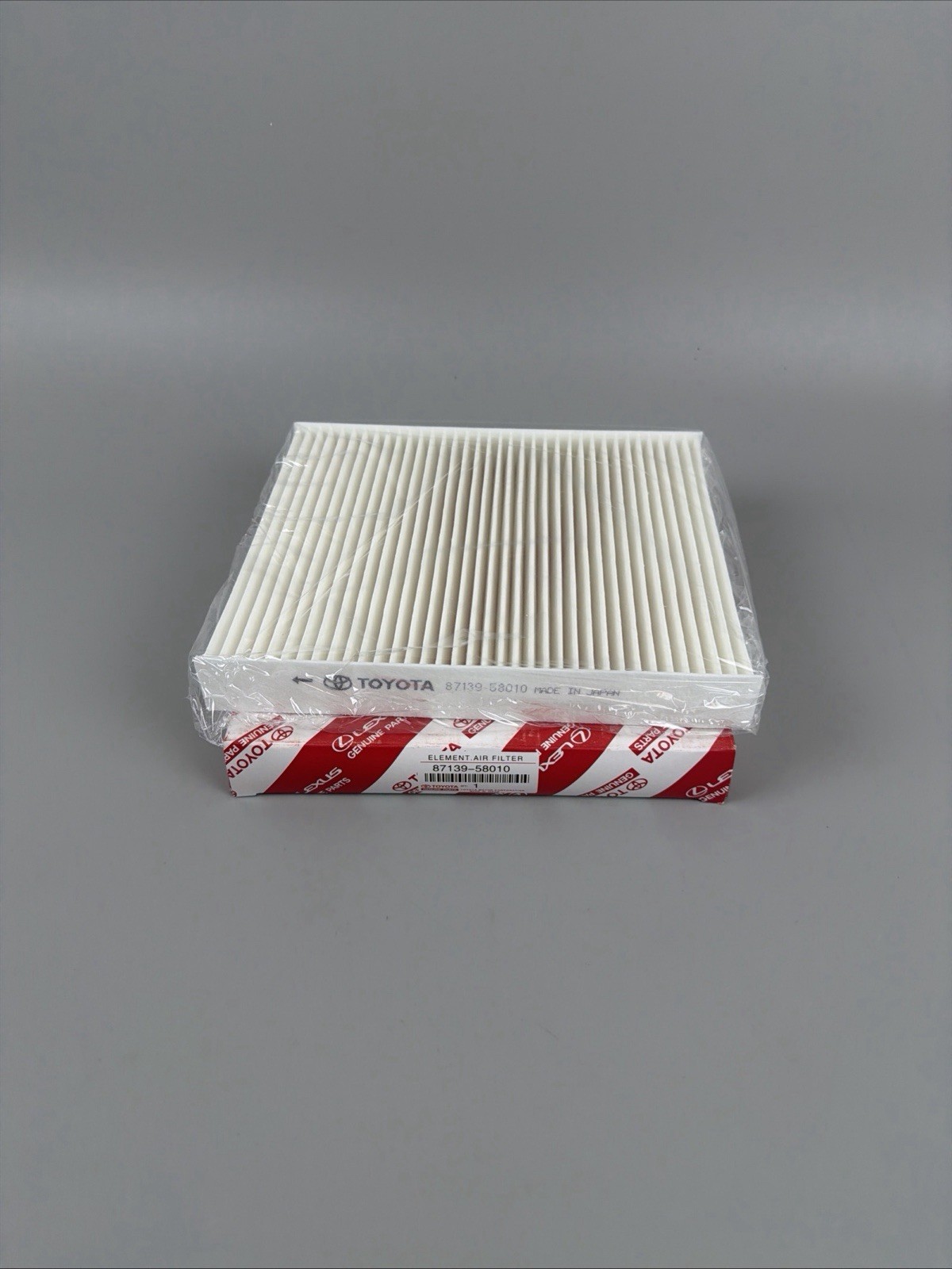 Genuine Toyota Lexus Cabin Air Filter OEM 87139-58010 2015-2024/1x Genuine Toyota Lexus Cabin Air Filter OEM 87139-58010 2015-2024/1x