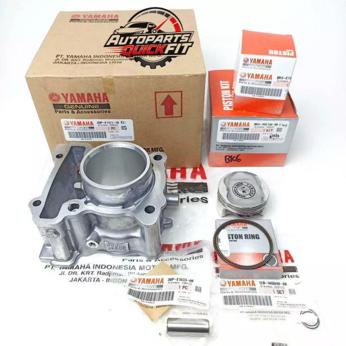 Genuine Yamaha YZF-R15 V3 2019 XSR155 2021 Engine Cylinder Kit Piston Kit OEM