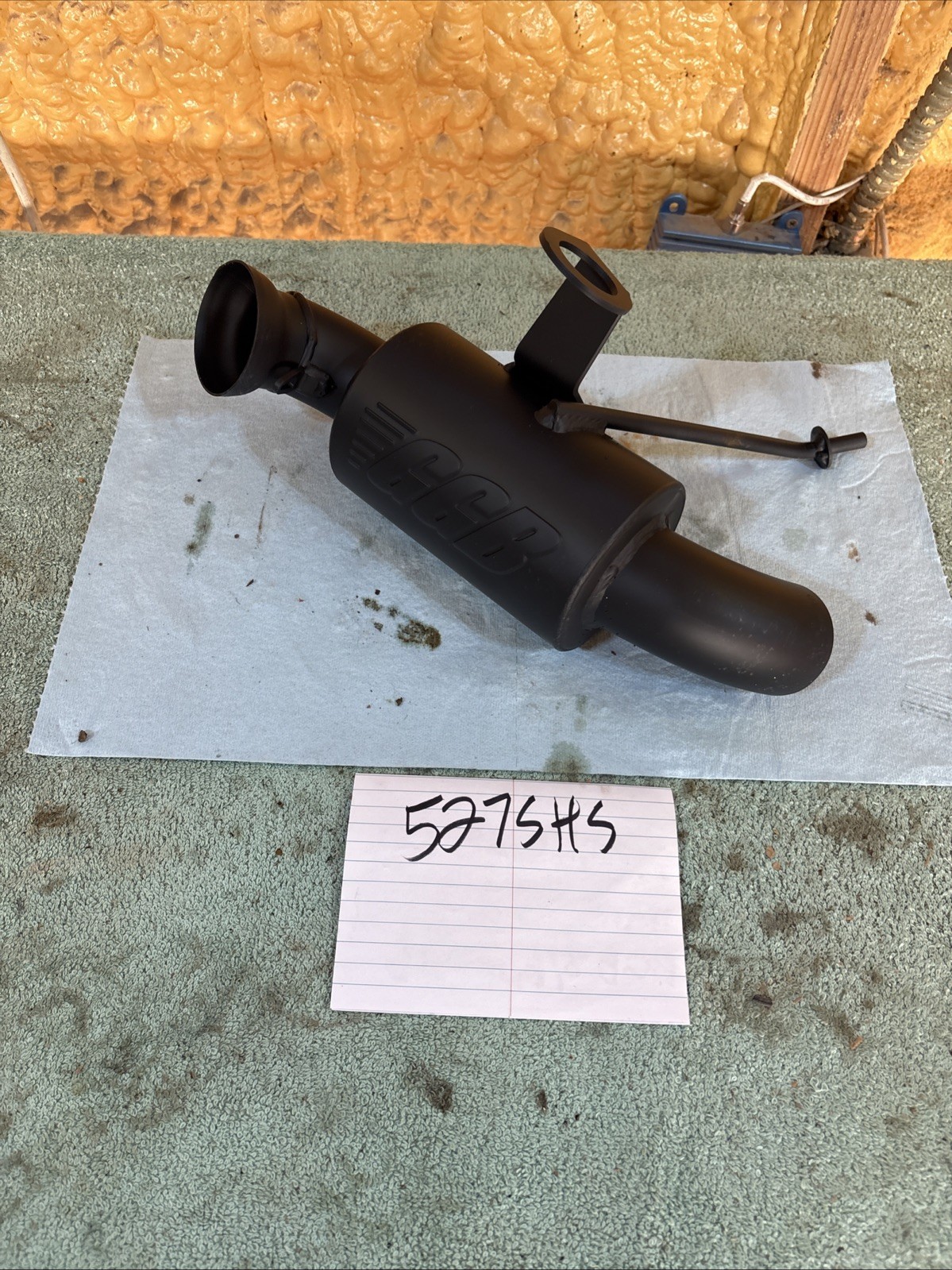 GGB Exhaust Mountain Muffler For 2005-2006 Arctic Cat M5 141in 761-0030 527 GGB Exhaust Mountain Muffler For 2005-2006 Arctic Cat M5 141in 761-0030 527