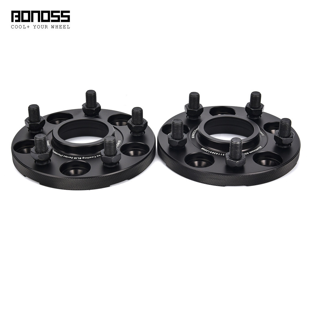 BONOSS 2pc 15mm Hubcentric 5x114.3 Wheel Spacers For Honda Accord Civic Si CR-V