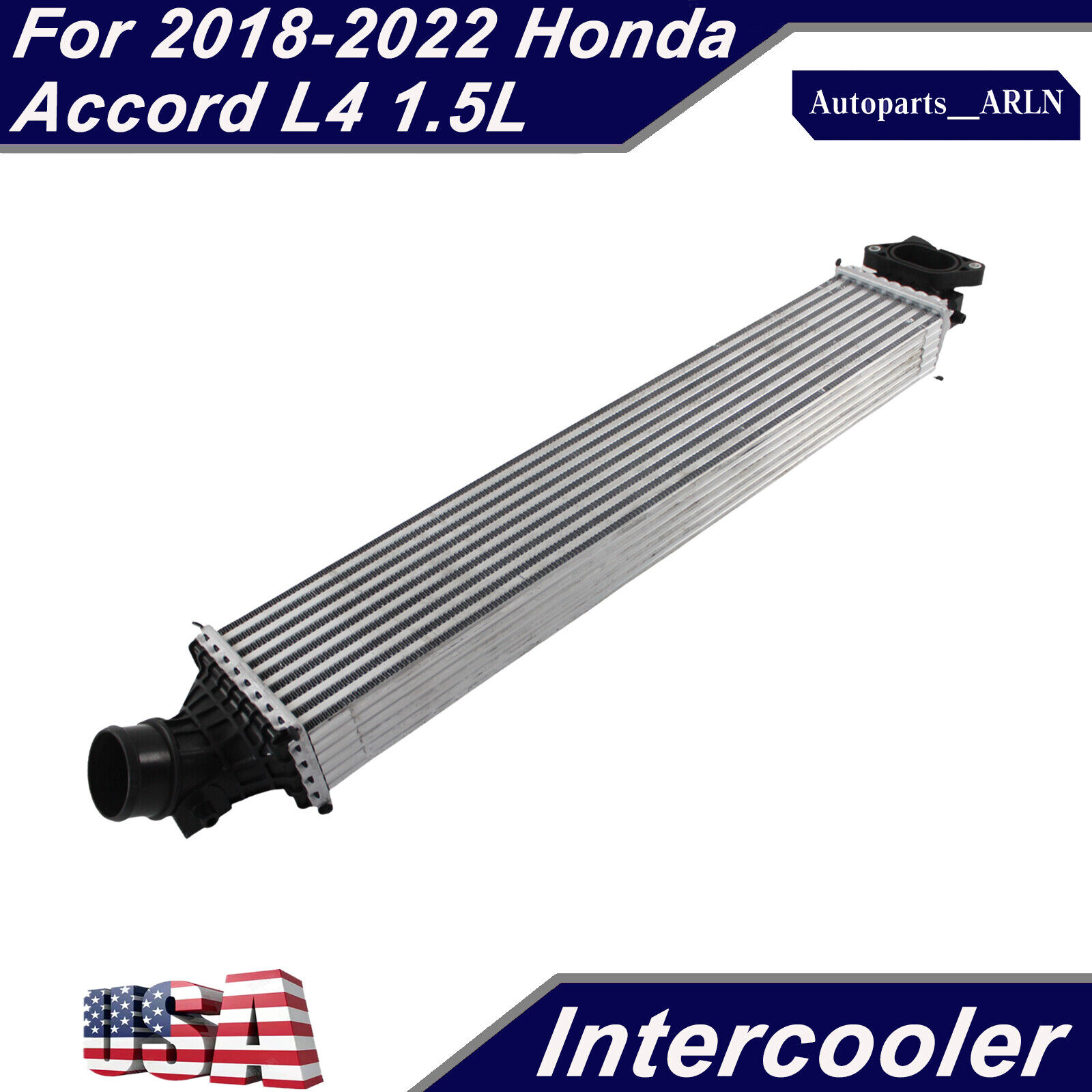 Turbo Charge Air Cooler Intercooler For 2018-2022 2019 Honda Accord SDN 1.5L New