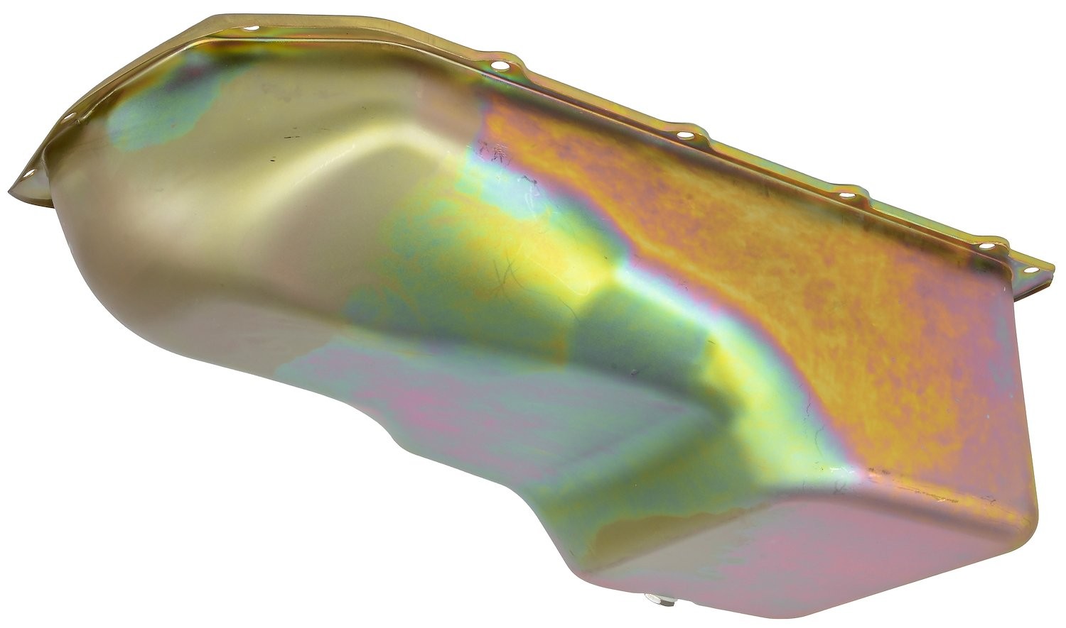 JEGS Stock-Style Replacement Oil Pan for 1959-1981 Pontiac 265-455 V8 [Gold