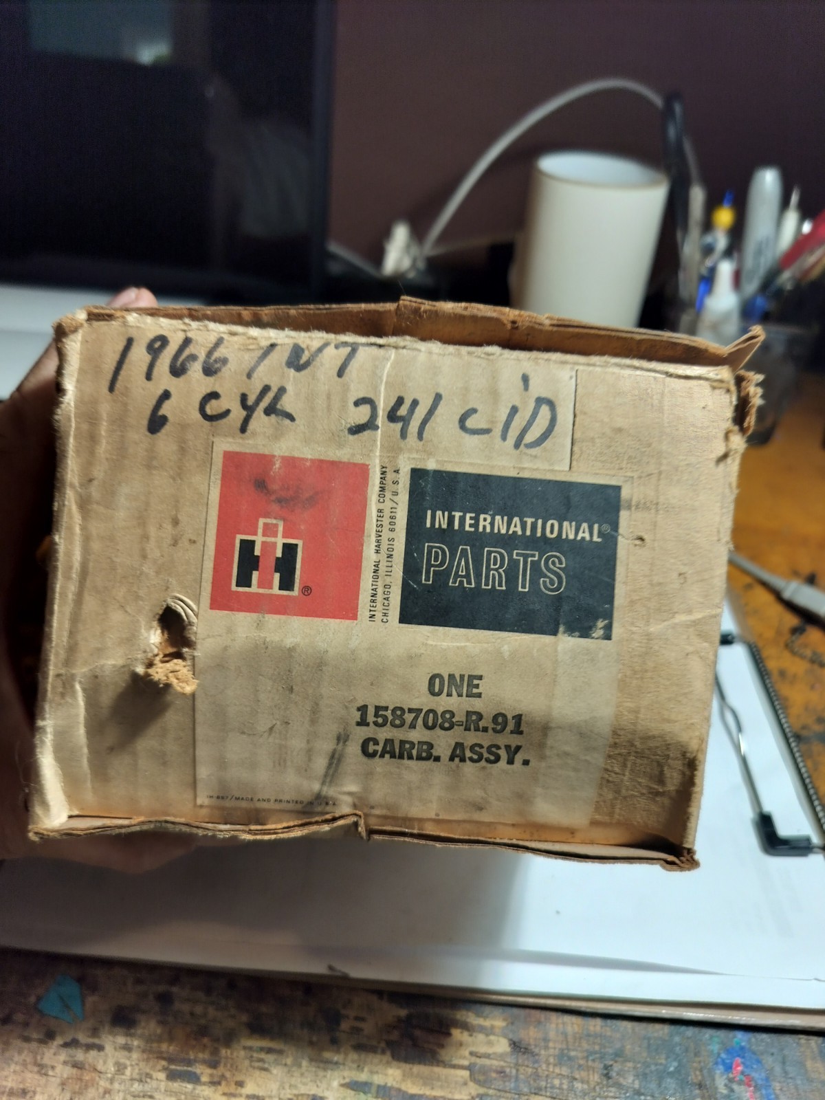 Holley 1904 Carburetor  158708 C91 NOS